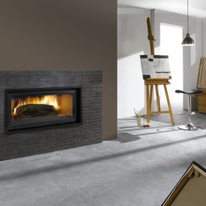 Chazelle Designer Wood Fireplace D1350 Haus Collective Brisbane Gold Coast Sunshine Coast Northern Rivers