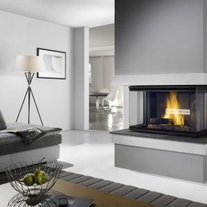 Cheminee Chazelles D1003V 3 X Sided Glass Designer Wood Burning Inbuilt Fireplace Haus Collective Brisbane Gold Coast Sunshine Coast Northern Rivers
