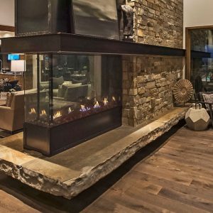 Davinci Gas Fireplace Pier 1397x915mm Haus Collective Brisbane Gold Coast Sunshine Coast Northern Rivers