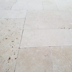 Ivory travertine french pattern Haus Collective Brisbane Gold Coast Sunshine Coast Northern Rivers