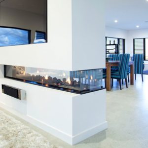Jetmaster 3 x Sided Horizon Gas Fireplace Haus Collective Brisbane Gold Coast Sunshine Coast Northern Rivers