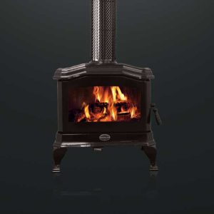 Kemlan C24 Wood Fireplace Enamel Finish Haus Collective Brisbane Gold Coast Sunshine Coast Northern Rivers