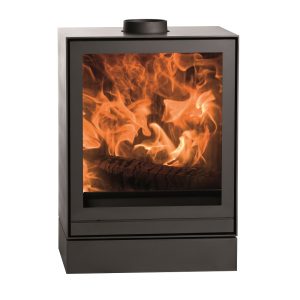 TQH43 Wood Burning Freestanding Fireplace close up Haus Collective Brisbane Gold Coast Sunshine Coast Northern Rivers
