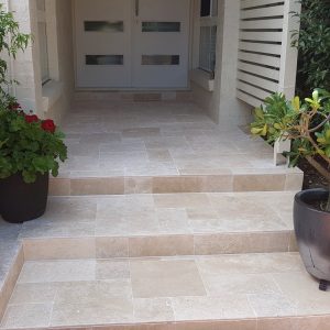 classic linen travertine french pattern Classic Linen Crazy Paving Haus Collective Brisbane Gold Coast Sunshine Coast Northern Rivers