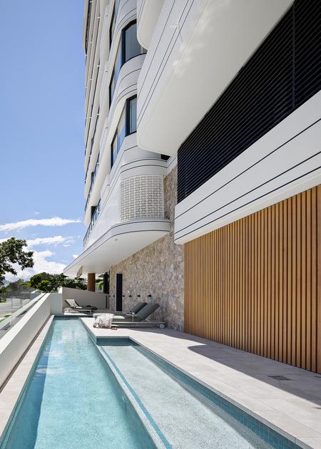 bda architecture the catalina apartment chevron island qld