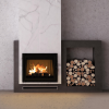 Sienna Modica Wood Fireplace Insert Haus Collective brisbane Gold Coast Sunshine Coast