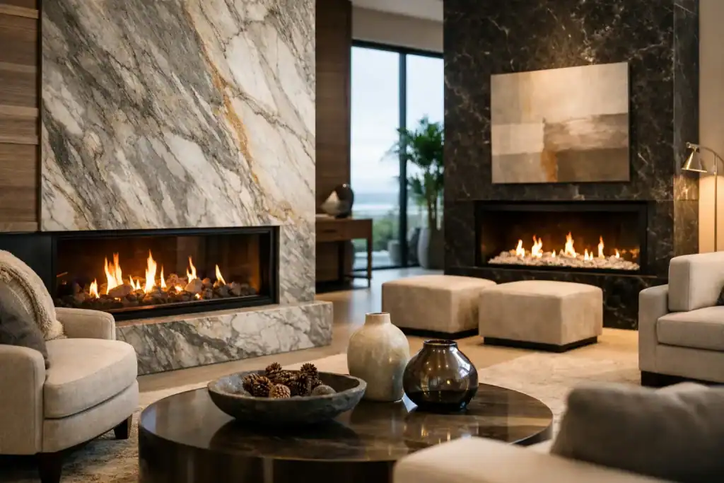Luxury Fireplace Design Trends for Refined Homes