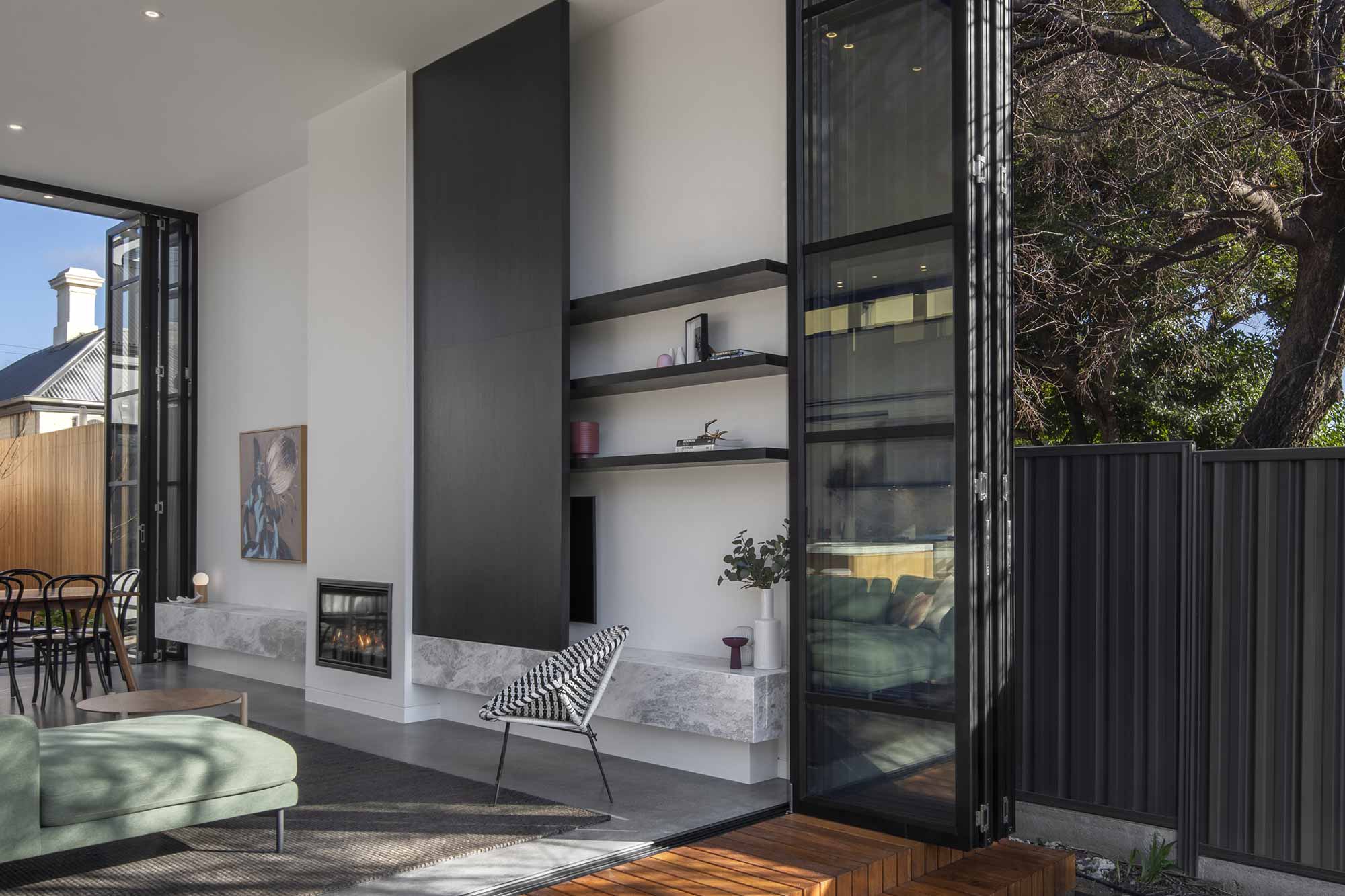 ESCEA DF SINGLE SIDED FIREPLACE HAUS COLLECTIVE BRISBANE GOLD COAST SUNSHINE COAST