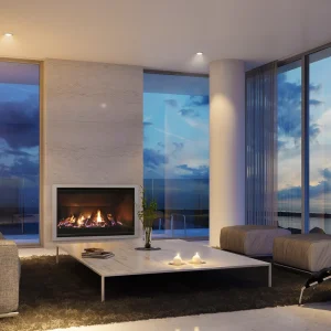 ESCEA DF SINGLE SIDED GAS FIREPLACE HAUS COLLECTIVE BRISBANE GOLD COAST SUNSHINE COAST