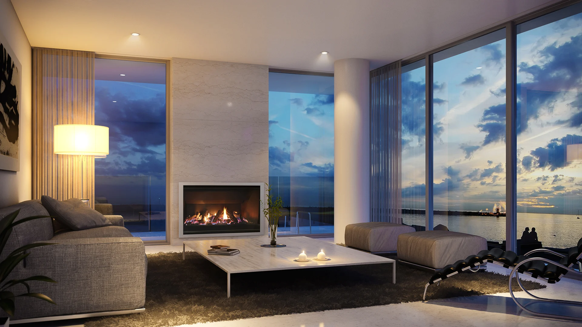 ESCEA DF SINGLE SIDED GAS FIREPLACE HAUS COLLECTIVE BRISBANE GOLD COAST SUNSHINE COAST