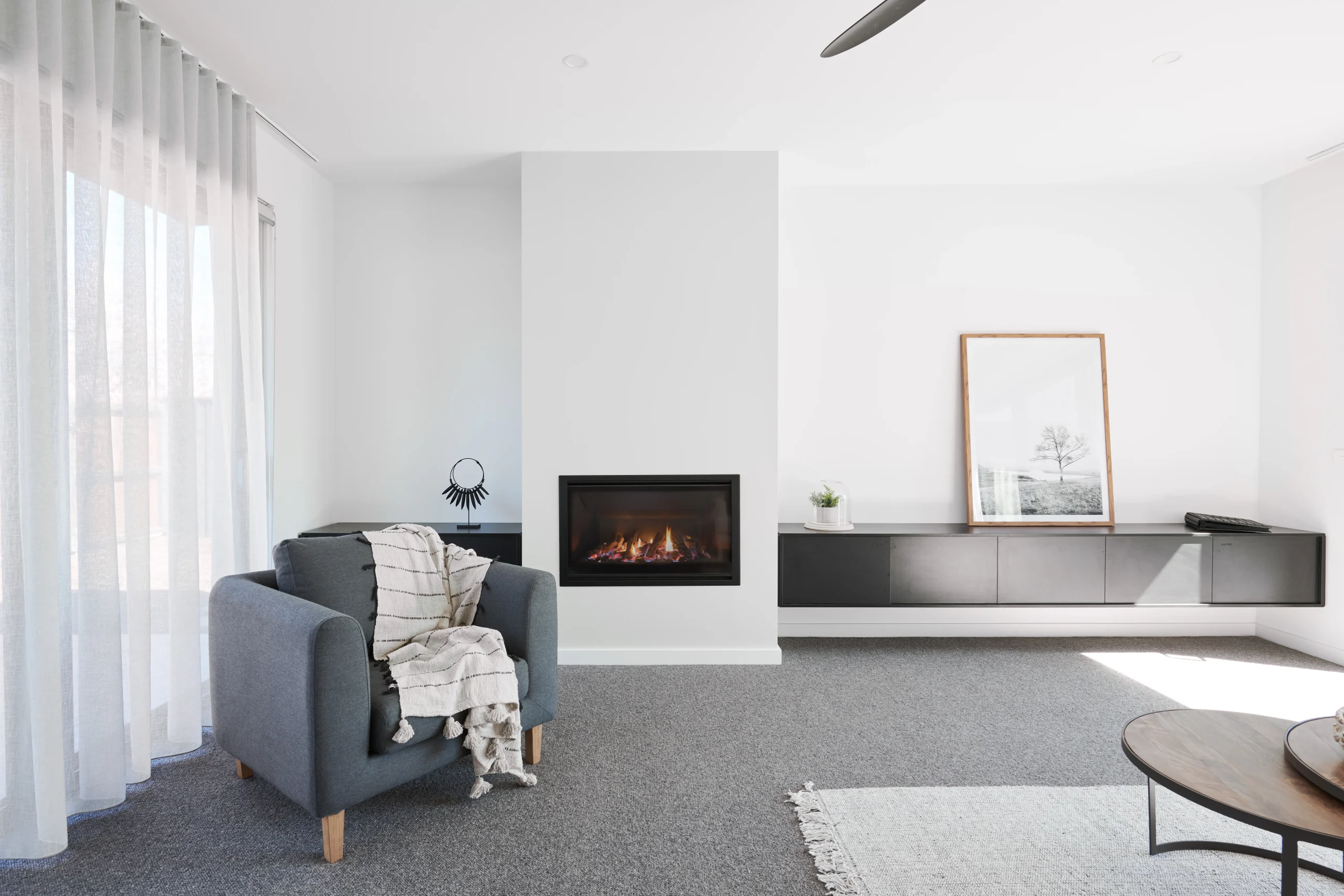 ESCEA DF SINGLE SIDED GAS FIREPLACE HAUS COLLECTIVE BRISBANE GOLD COAST SUNSHINE COAST
