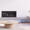 Escea LR Holographic Electric Fireplace Lifestyle Loungeroom Haus Collective Brisbane Gold Coast Sunshine Coast webp